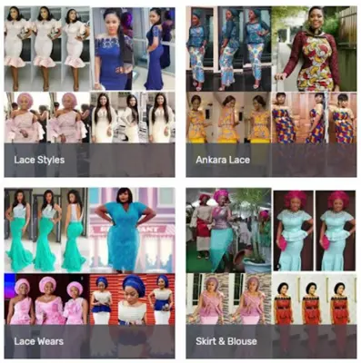 African Lace Fashion & Style 2 android App screenshot 1